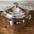 “Paul Revere” Silver Plated Glass Insert Ice Bucket With Ice Tongs by W. M. Rogers and Son For Sale In Sacramento - Image 6 of 13