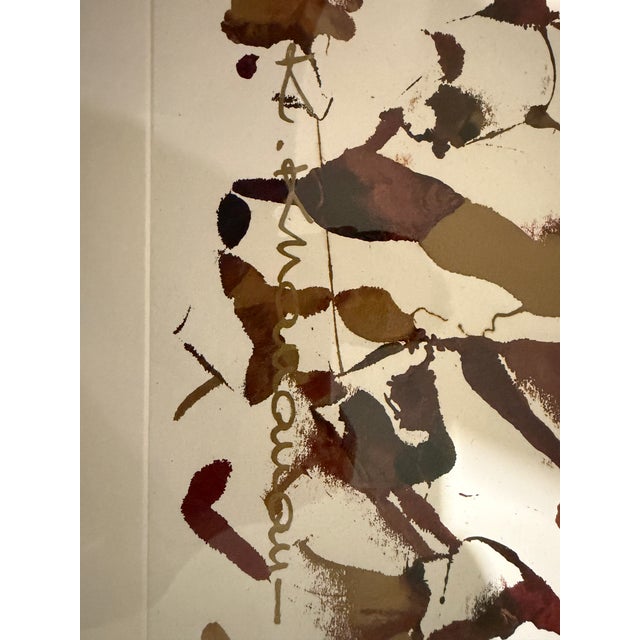 Abstract 1980s Kamran Khavarani - Untitled Abstract, Oil on Canvas For Sale - Image 3 of 5