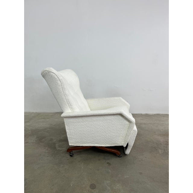 1970s Italian Reclining Armchairs - A Pair For Sale - Image 5 of 7