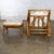 Mid-20th Century Tropical or Coastal Style Rattan Lounge Chair and Ottoman Set by Calif Asia For Sale - Image 11 of 18