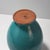 1950s Mid-Century Belgian Turquoise Glazed Ceramic Urn Vase, 1950s For Sale - Image 5 of 11