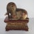 Figurative Antique Wooden Chinese Young Elephant Resting on Plinth Statue For Sale - Image 3 of 11