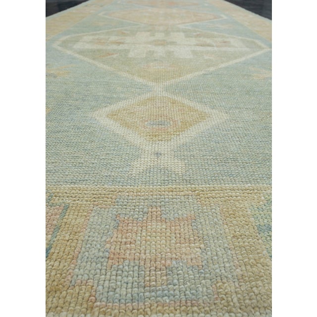 Early 21st Century Turkish Oushak Runner Rug 5' x 15'7" #18055 For Sale - Image 5 of 8