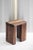 Contemporary Timber Stool Walnut by Onno Adriaanse For Sale - Image 3 of 15