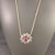 Natural Beautiful Finely Faceted Quality Tourmaline Diamond Pendant Necklace 18" 14k YG 1.52 TCW Certified $3,450 311010...