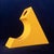 Italian Space Age Sculptural Yellow Glazed Ceramic Vase, 1970s For Sale - Image 15 of 18