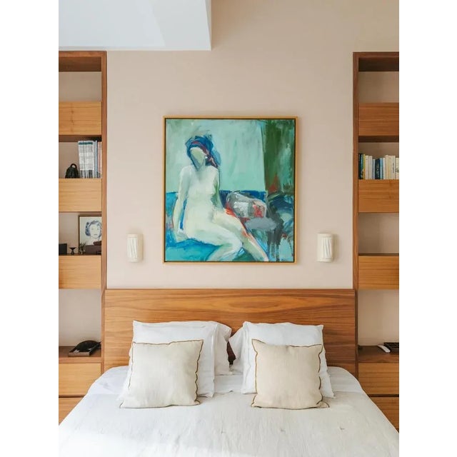 Small Almond Istos Wall Lights by Lisa Allegra, Set of 2 For Sale - Image 9 of 10