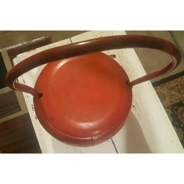 Early 20th Century Vintage Chinese Wood Rice Box For Sale - Image 4 of 6