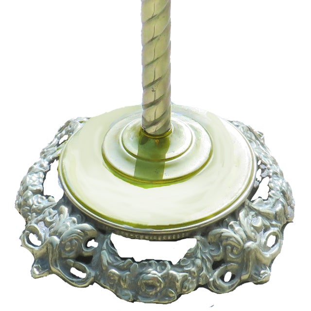 French French Inspired Brass Blanket / Towel Rack For Sale - Image 3 of 4