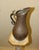Mid-Century Modern Hand Formed Middle Eastern Copper Pitcher With Etched Designs,19th Century For Sale - Image 3 of 12