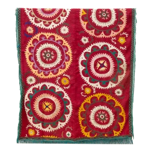 Mid-Century Mandawa Suzani Throw