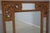 French Vintage Gold Giltwood Louis XIV Style Large Mirror For Sale - Image 3 of 9