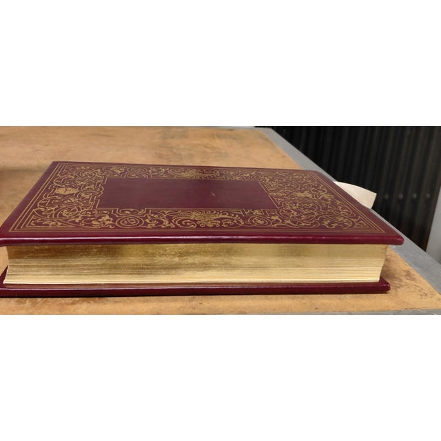 Gold Franklin Library Books Set of 10 Plus 1 Oxford Library Book For Sale - Image 8 of 18