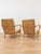 Vintage Japanese Lounge Chairs in Wood and Woven Jute, 1970s, Set of 2 For Sale - Image 10 of 10