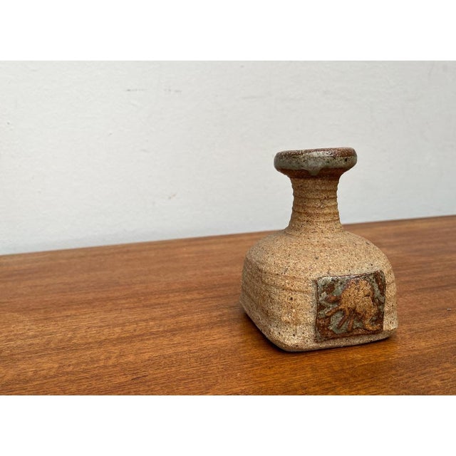 Mid-Century Danish Studio Pottery Vase by Tue Poulsen, 1960s For Sale - Image 6 of 14