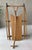 Tan Circa 1920 Solid Hickory Wood & Metal Transport Sled With Moveable Pull Handle For Sale - Image 8 of 18