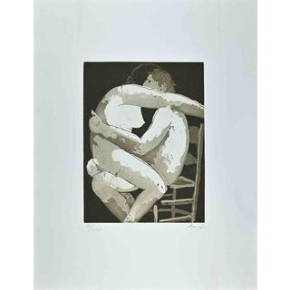 Giacomo Manzú, Lovers I Edition 31/125, 1970s, Etching For Sale