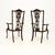 Set of Antique Chippendale Armchairs, 1890s For Sale - Image 4 of 10