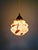 Metal Art Deco Pendant Light in Marbled Opaline Glass from Scailmont, Belgium, 1920s For Sale - Image 7 of 17