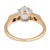 Early 20th Century Edwardian Old Mine Cut Diamond 18k Gold Platinum Engagement Ring, Size 4.25 For Sale In Los Angeles - Image 6 of 7