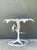White Vintage Arthur Court Cast Aluminum Lily Dining Table Pedestal For Sale - Image 8 of 16