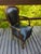 Antique Style Queen Anne Black Walnut Arm Chair For Sale - Image 4 of 4