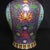 Blue Large Pair of Chinese Cloisonné Enamel Mandarin Duck & Lotus Jars With Lids - 19" Tall For Sale - Image 8 of 9