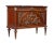 Mid-Century Ornate Mahogany Marble Top Chest of Drawers, 1960 For Sale - Image 11 of 11