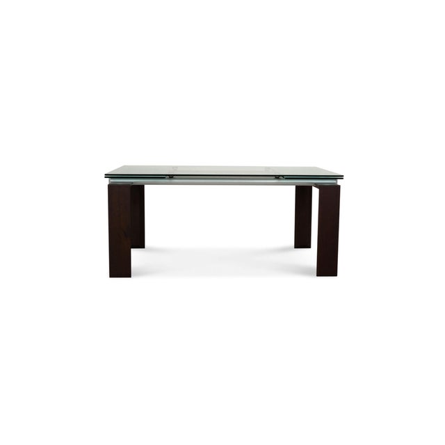 Stilt Glass Dining Table from Desalto For Sale - Image 11 of 14