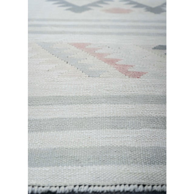 Turkish Turkish Kilim Oriental Handmade Flatweave 7'10" x 10'4" #20278 For Sale - Image 3 of 8