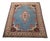 Asian Kerman Rug in Cotton and Wool For Sale