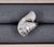White 2.23 Ct Diamond Ring Size 6.75 For Sale - Image 8 of 9