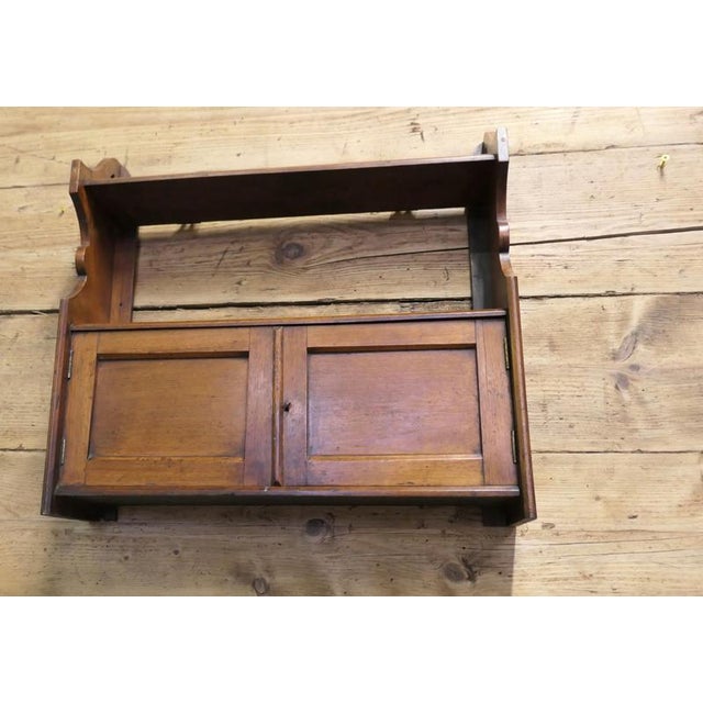 Vintage Wall Cabinet in Walnut For Sale - Image 4 of 8