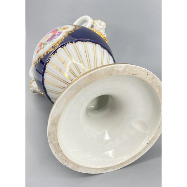 Vase by Ernst August Leuteritz for Meissen Porcelain, 1860 For Sale - Image 10 of 14