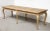 French A Bleached Oak Louis XV Style Dining Table For Sale - Image 3 of 6