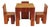 Vintage Scandinavian Children's Dinner Set in Pine, 1960s, Set of 5 For Sale