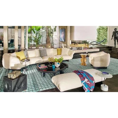 Not Yet Made - Made To Order Black Lacquered Wood and Marble Rio Table by Charlotte Perriand For Sale - Image 5 of 10