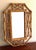 Mid-Century Modern Vintage 1970s Geometric Bamboo & Rattan Beveled Wall Mirror, Vivai Del Sud Style For Sale - Image 3 of 7