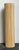 Vintage Ribbed Wood and Rattan Large Pedestal For Sale - Image 4 of 10
