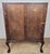 Vintage Writing Secretary in Leather, 1930s For Sale - Image 18 of 18