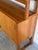 Mid Century Modern Danish Teak Hutch Credenza Display Cabinet 2 Piece 1960s For Sale - Image 4 of 11