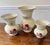 Late 20th Century Victorian Rose Porcelain Vases For Sale - Image 12 of 12