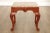 Mid-Century Modern Custom Crafted Queen Anne Style Carved Walnut Stools - A Pair For Sale - Image 3 of 12