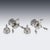 Silver Antique French Silver Salt and Pepper Mills from Odiot, Paris, 1880s, Set of 4 For Sale - Image 8 of 18