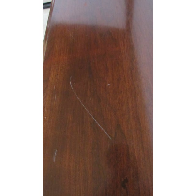 1980s 1980s Ethan Allen Georgian Court Dresser Cherry Designer For Sale - Image 5 of 11