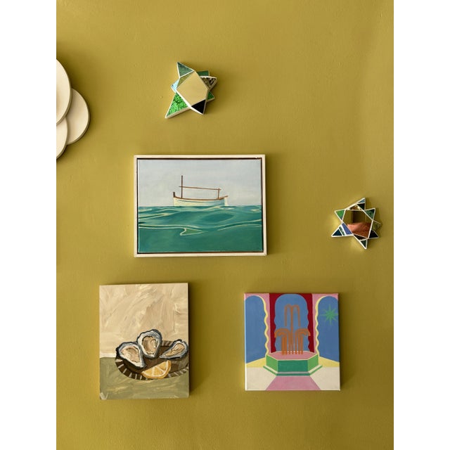 Señales y milagros (IV) was created in 2022 as a part of series work of four paintings. This artwork was created by...