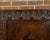 English English George III Period Early 18th Century Oak Armchair with Carved Back For Sale - Image 3 of 12