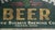 Industrial Rare Pre-Prohibition Green Seal Beer Lighted Tin Sign For Sale - Image 3 of 9