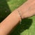 Luxury 3.6ct Emerald Cut Diamond Tennis Bracelet in 14k Yellow Gold For Sale In New York - Image 6 of 14