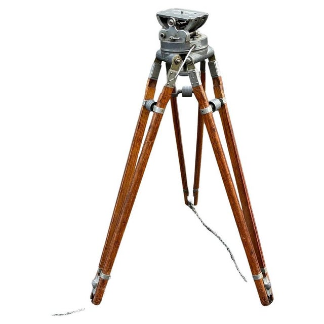 Wood Vintage Camera Wood Tripod Stand, 1922 For Sale - Image 7 of 7
